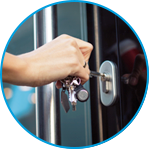 Inadequate security system icon