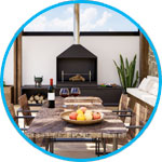 BBQ area icon
