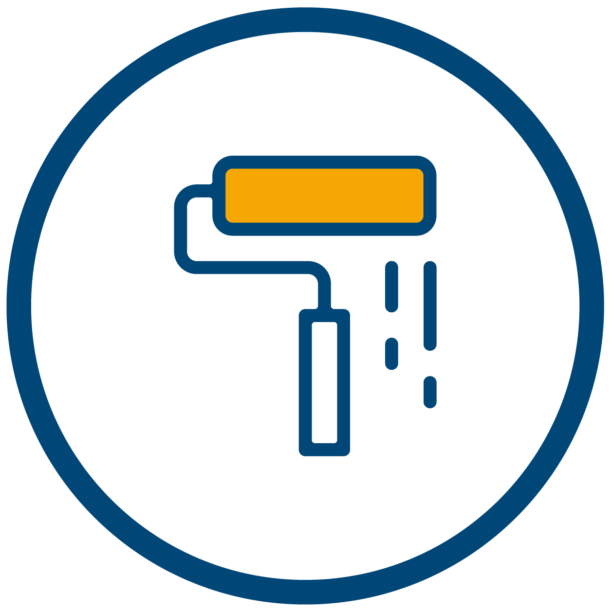 Paint roller icon